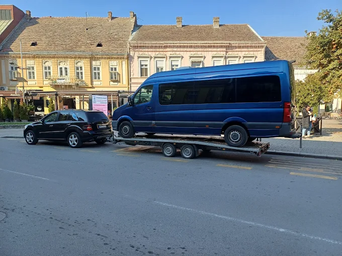 Šlep vozilo na ulici